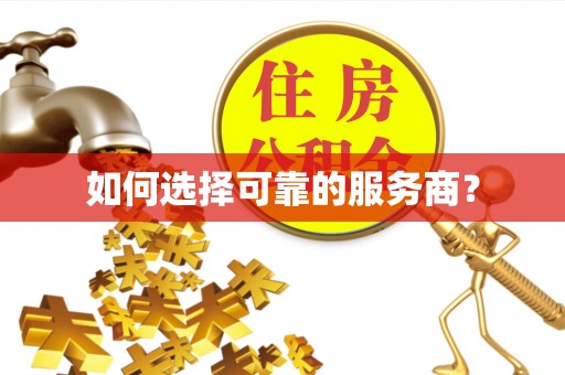 费县如何选择可靠的服务商？