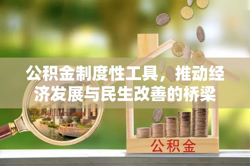 费县公积金制度性工具，推动经济发展与民生改善的桥梁