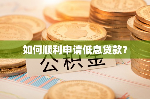 费县如何顺利申请低息贷款？