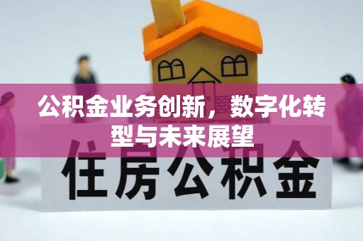 费县公积金业务创新，数字化转型与未来展望