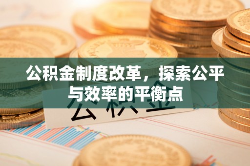 费县公积金制度改革，探索公平与效率的平衡点