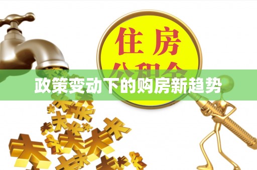 费县政策变动下的购房新趋势