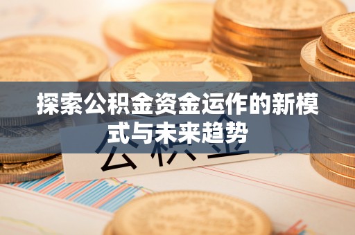 费县探索公积金资金运作的新模式与未来趋势