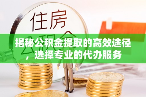费县揭秘公积金提取的高效途径，选择专业的代办服务