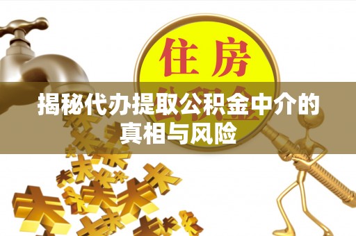 费县揭秘代办提取公积金中介的真相与风险