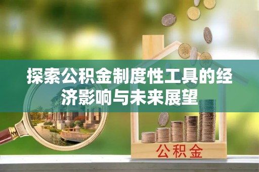 费县探索公积金制度性工具的经济影响与未来展望