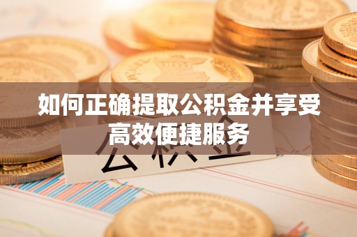 费县如何正确提取公积金并享受高效便捷服务