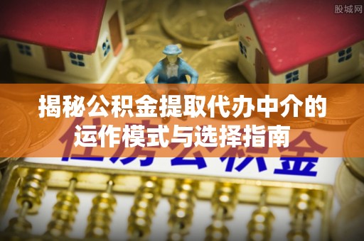 费县揭秘公积金提取代办中介的运作模式与选择指南