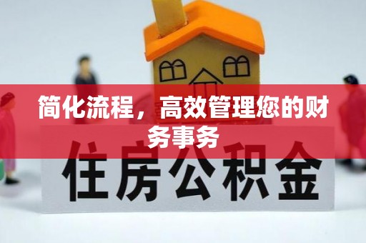 费县简化流程，高效管理您的财务事务