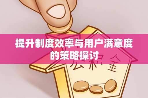 费县提升制度效率与用户满意度的策略探讨